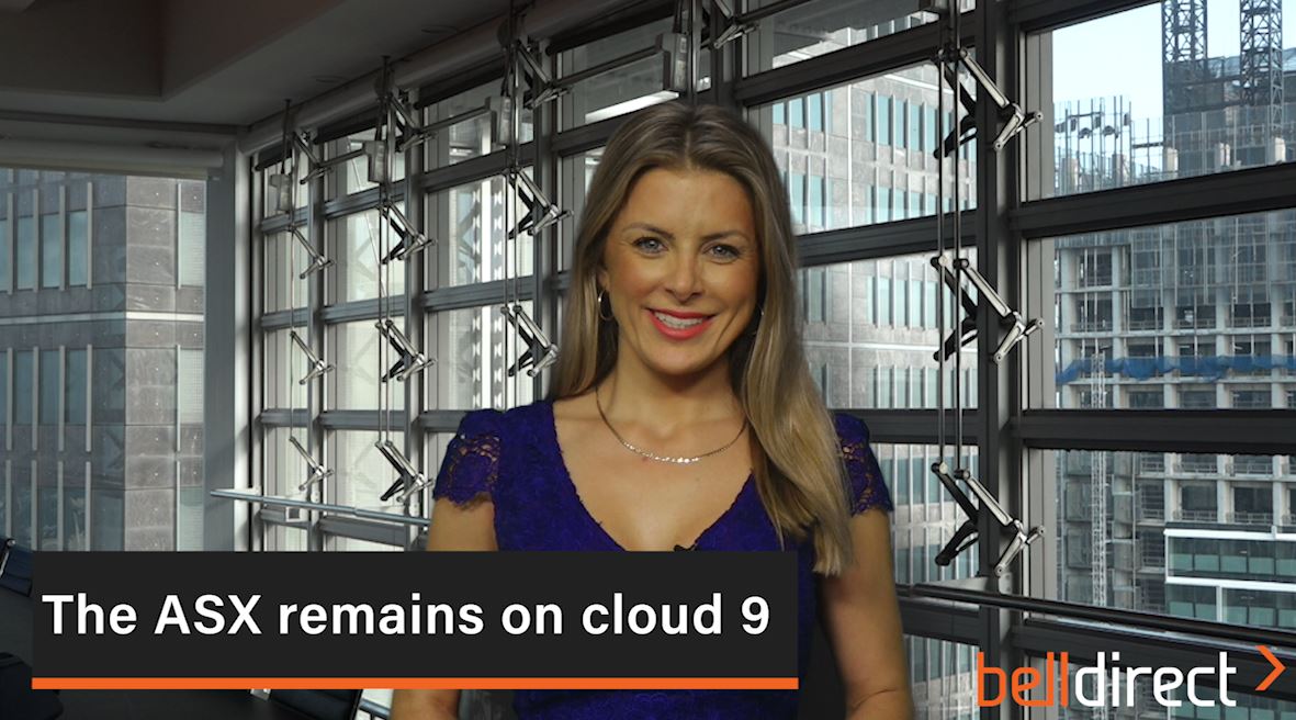 The ASX remains on cloud 9