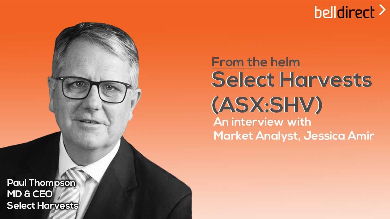 From the helm: Select Harvests (ASX:SHV)