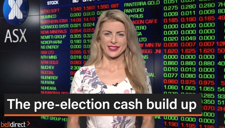 The pre-election cash build up