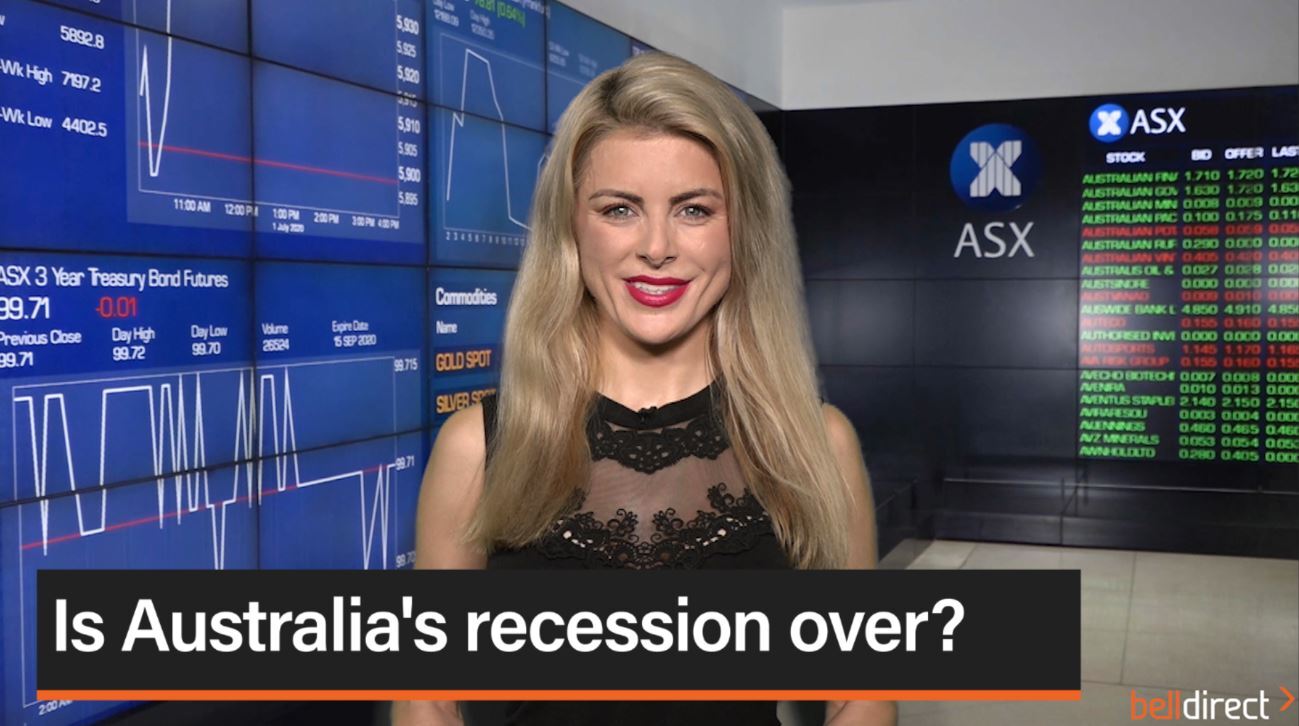 Is Australia's recession over?