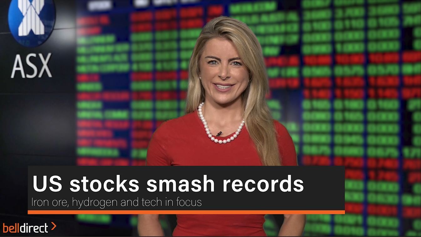 US stocks smash records