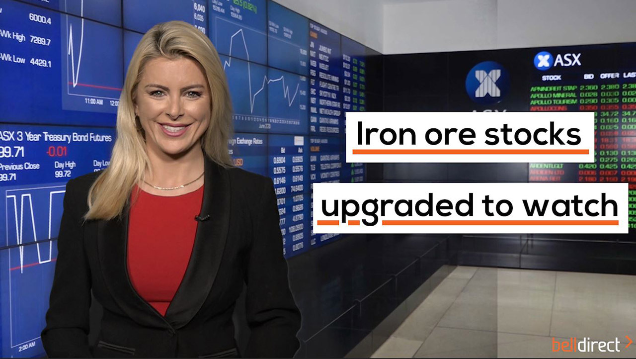 Iron ore stocks upgraded to watch