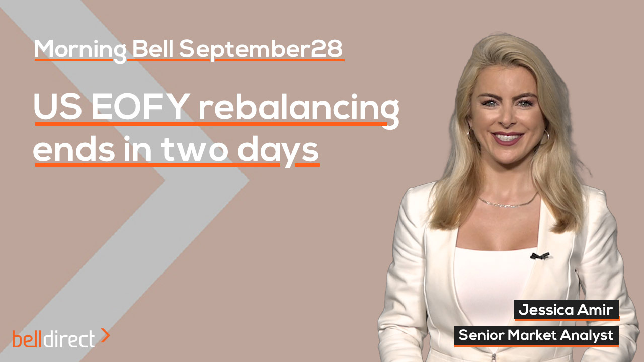 US EOFY rebalancing ends in two days