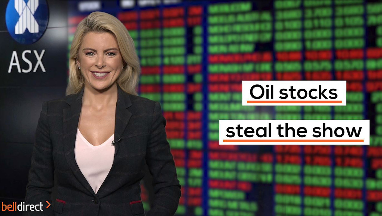 Oil stocks steal the show