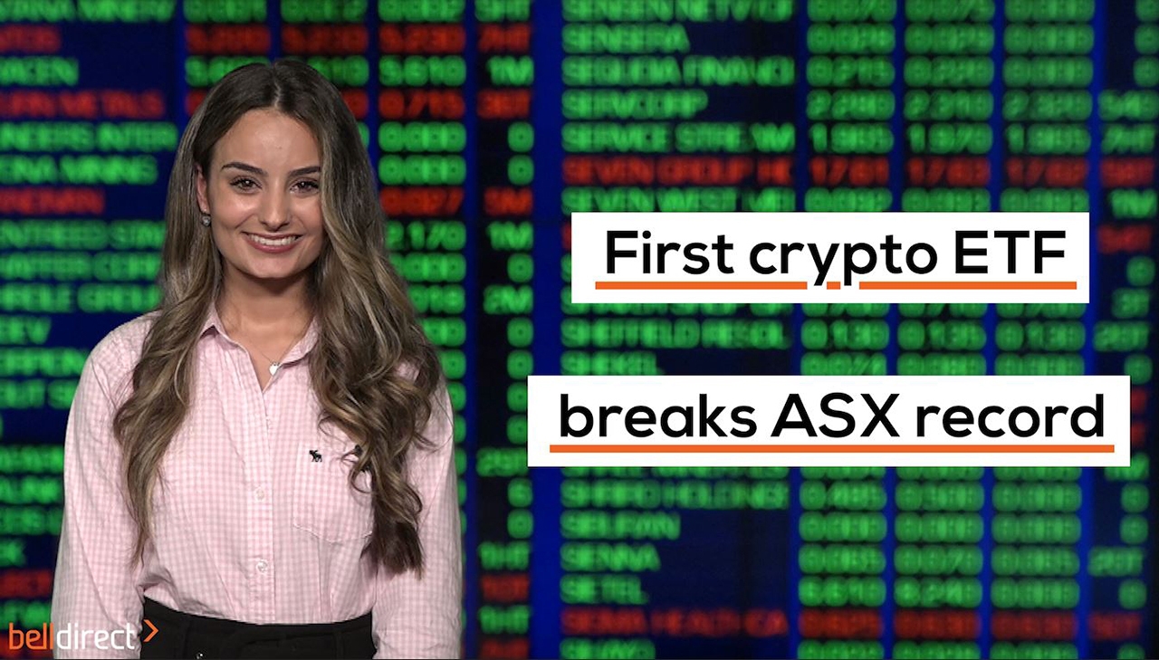 First crypto ETF breaks ASX record