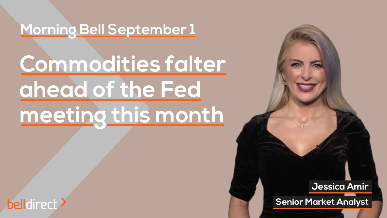 Commodities falter ahead of Fed meeting this month