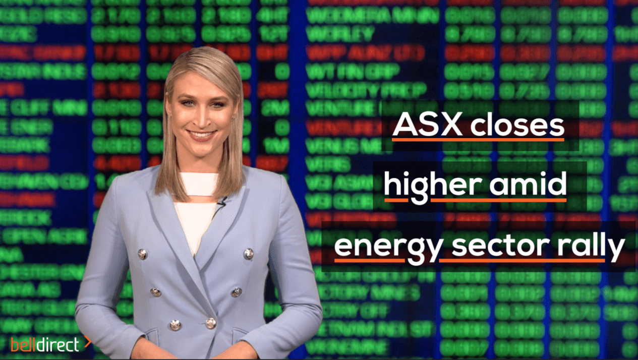 ASX closes higher amid energy sector rally