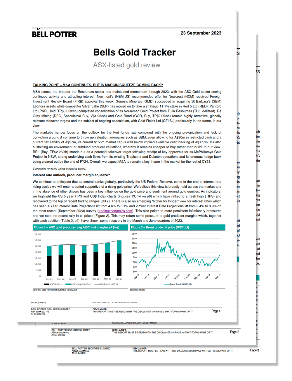 Bell Potter Report
